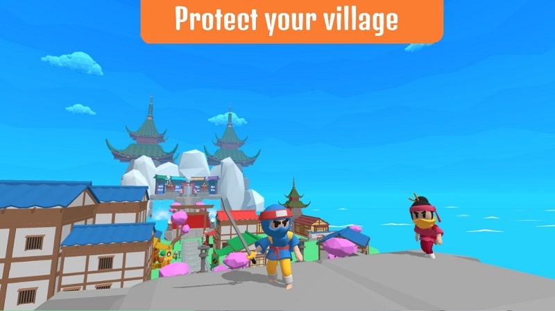 Chiến đấu với các nhiệm vụ trong Ninja World Adventure