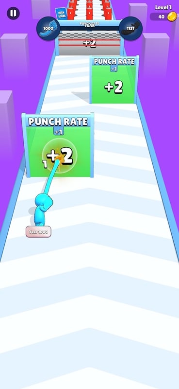 MOD APK Punch Machine: Sức mạnh đấm phá không giới hạn