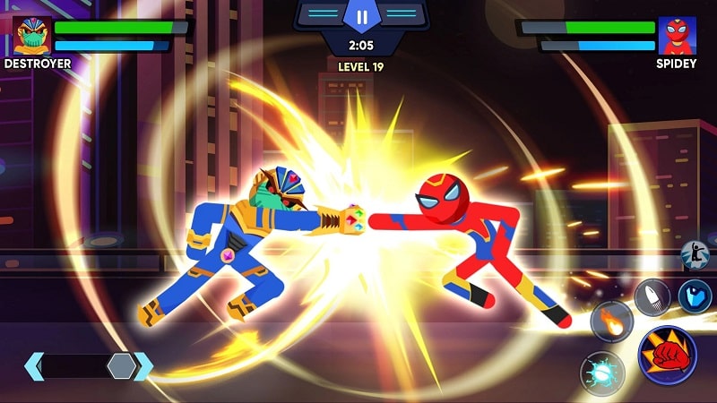 Khám phá game Super Stickman Fighting Battle với phiên bản MOD APK