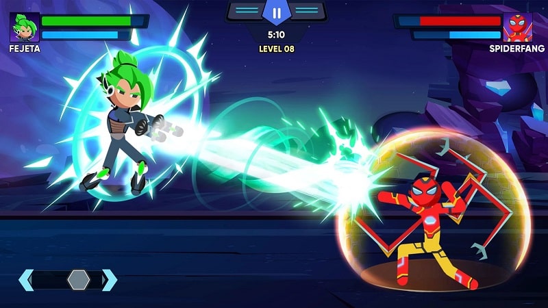 Phát triển tinh thần chiến đấu mạnh mẽ với Super Stickman Fighting Battle